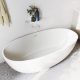 SASSO 1650MM SOLID SURFACE FREESTANDING BATH ST28-1650