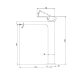 VITRA TALL BASIN MIXER NR321501AMB MATTE BLACK
