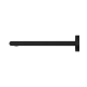 VITRA BATH OUTLET 240MM MATTE BLACK NR321503BMB
