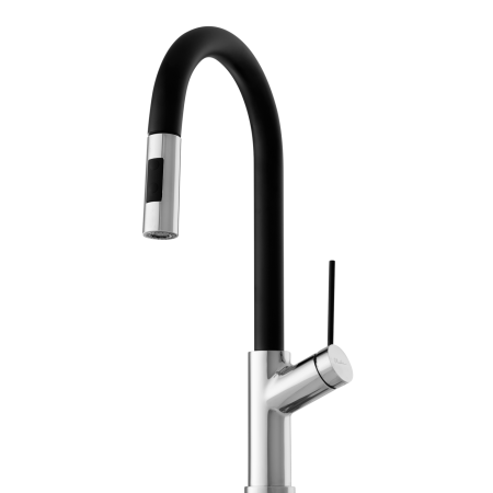 VILO GOOSENECK SINK MIXER WITH PULL OUT AND VEGGIE SPRAY VT0426C