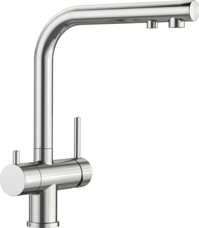 FONTAS II DUAL LEVER MIXER TAP WITH FILTERED WATER SYSTEM – TAP ONLY FONTASBRF 525094 PVD STEEL