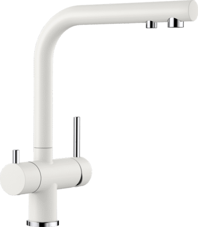 FONTAS II DUAL LEVER MIXER TAP WITH FILTERED WATER SYSTEM – TAP ONLY FONTASWF 525097 WHITE