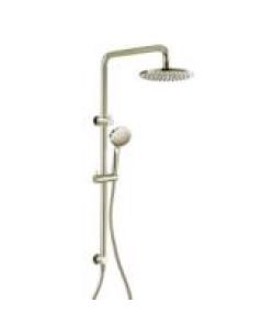 AXUS SHOWER COLUMN W.SLIDE RAIL AND HAND SHOWER TOP DIVERTER AX02315.SN BRUSHED NICKEL