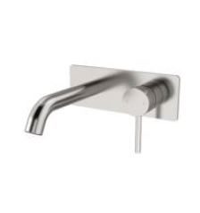 AXUS PIN LEVER WALL MOUNTED SET, 150MM SPOUT *EXT PART* AX16215.SN BRUSHED NICKEL