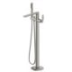 SYNERGII FREESTANDING BATH MIXER WITH HANDSHOWER SY01245.SN BRUSHED NICKEL