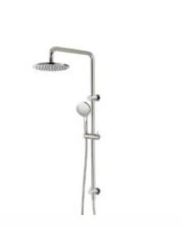 AXUS SHOWER COLUMN W.SLIDE RAIL AND HAND SHOWER BOTTOM DIVERTER AX02310.SN BRUSHED NICKEL