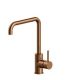 AXUS PIN SQUARE LINE SPOUT SINK MIXER AX16700.RG1 BRUSHED ROSE GOLD