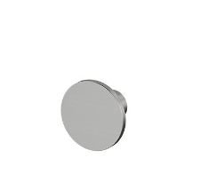 VENN ROBE HOOK 40MM DIA VE95082.GM BRUSHED GUNMETAL GREY