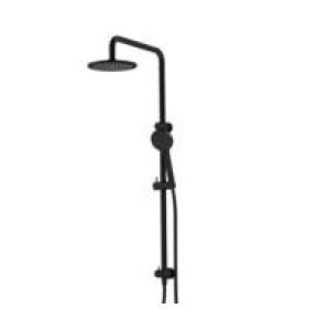 AXUS SHOWER COLUMN W.SLIDE RAIL AND HAND SHOWER BOTTOM DIVERTER AX02310.MB MATTE BLACK