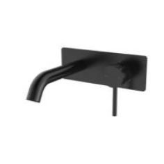 AXUS PIN LEVER WALL MOUNTED SET, 150MM SPOUT *EXT PART* AX16215.MB MATTE BLACK