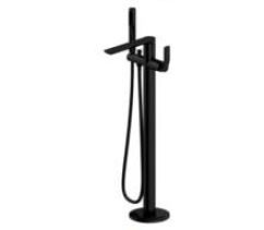 SYNERGII FREESTANDING BATH MIXER WITH HANDSHOWER SY01245.MB MATTE BLACK