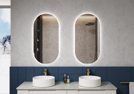 SIENNA PILL FRAMELESS MIRROR LMSPL-450