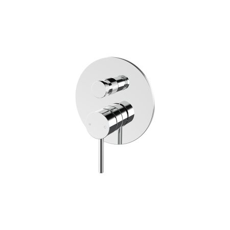 AXUS PIN WALL MIXER WITH DIVERTER AX16350+ARB0135