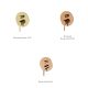 AXUS PIN WALL MIXER WITH DIVERTER AX16350.SN+ARB0135 BRUSHED NICKEL