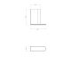 KIBO ROBE HOOK KB03080.MB MATTE BLACK