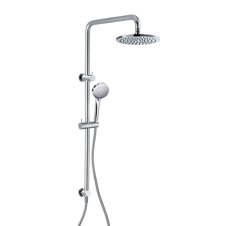 AXUS SHOWER COLUMN W.SLIDE RAIL AND HAND SHOWER BOTTOM DIVERTER AX02310 CHROME