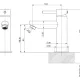PINA BASIN MIXER 153-7704-40-1 BRUSHED NICKEL