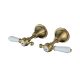 BORDEAUX WALL TOP ASSEMBLIES BOR017BM BRUSHED BRONZE