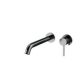 AXUS PIN LEVER WALL MOUNTED SET WITH 220MM SPOUT NO BACK PLATE *EXT PART* (REQUIRES ARB0120) AX16225.GM BRUSHED GUNMETAL GREY