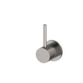 AXUS PIN LEVER WALL MIXER WTH 60MM B/PLATE PIN UP *EXT PART* (REQUIRES ARB0130U) AX28310.GM BRUSHED GUNMETAL GREY