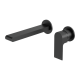 VITRA WALL BASIN MIXER NO B/PLATE 187MM SPOUT NR321510EMB MATTE BLACK