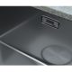 MYTHOS SINGLE BOWL UNDERMOUNT SINK (INCLUDING ACCESSORIES) MYX110-55FPC STAINLESS STEEL