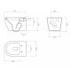 SYNERGII WALL HUNG TOILET SUITE  SY04386