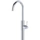 ELEANORE FLOOR MOUNTED BATH FILLER 202112-LF CHROME/WHITE