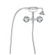 LILLIAN EXPOSED BATH SET WITH HANDSHOWER 336105 CHROME