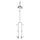 LILLIAN LEVER EXPOSED SHOWER/BATH SET 455123 CHROME