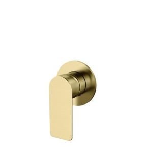 KIBO WALL MIXER 75MM ROUND COVER PLATE EXT. PART KB014301.BB BRUSHED BRASS