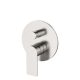 KIBO WALL MIXER W.DVTR ROUND PLATE *EXT PART* (REQUIRES ARB0135) KB014351.SN BRUSHED NICKEL
