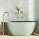 JADA CONCRETE BATH NO OF  1500 x 750 x 525mm FC12SG SAGE