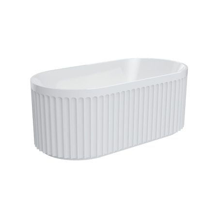 ELEANOR FREESTANDING ACRYLIC BATH 1500MM FR711-1500 WHITE **LOCAL DELIVERY/PICK UP ONLY**
