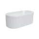 ELEANOR FREESTANDING ACRYLIC BATH 1500MM FR711-1500 WHITE **LOCAL DELIVERY/PICK UP ONLY**