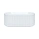ELEANOR FREESTANDING ACRYLIC BATH 1500MM FR711-1500 WHITE **LOCAL DELIVERY/PICK UP ONLY**