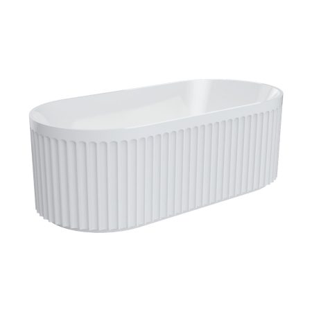 ELEANOR FREESTANDING ACRYLIC BATH 1700MM FR711-1700 WHITE **LOCAL DELIVERY/PICK UP ONLY**