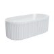 ELEANOR FREESTANDING ACRYLIC BATH 1700MM FR711-1700 WHITE **LOCAL DELIVERY/PICK UP ONLY**