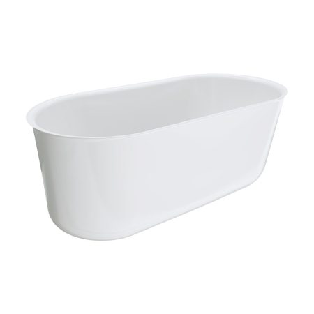 WINDSOR FREESTANDING ACRYLIC BATH 1500mm FR72-1500 GLOSS WHITE