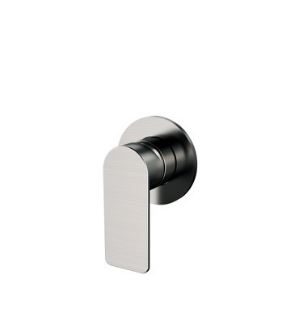KIBO WALL MIXER 75MM ROUND COVER PLATE EXT. PART KB014301.GM BRUSHED GUNMETAL
