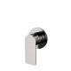 KIBO WALL MIXER 75MM ROUND COVER PLATE EXT. PART KB014301.GM BRUSHED GUNMETAL
