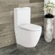 KOKO TORNADO FLUSH BACK TO WALL TOILET SUITE S-TRAP 90-160 K002GEA GLOSS WHITE