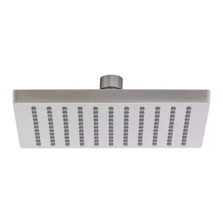 LEXI SHOWER ROSE 200MM SQUARE LE5100-40 BRUSHED NICKEL