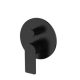 KIBO WALL MIXER W.DVTR ROUND PLATE *EXT PART* (REQUIRES ARB0135) KB014351.MB MATTE BLACK