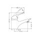 CLASSIC BASIN MIXER NR110001CH CHROME