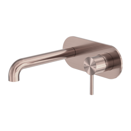 ZEN SS316L WALL MOUNTED SET 185MM SPOUT NR162210A185BZ BRUSHED BRONZE