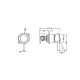 ZEN SS316L WALL MIXER NR162211BZ BRUSHED BRONZE