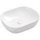 KOKO 465 ABOVE COUNTER BASIN 465X375MM NO O/F 0TH RB185MW MATTE WHITE