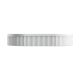 ELEANORE OVAL FLUTED ABOVE COUNTER BASIN 580X360MM NO O/F 0TH RB464 GLOSS WHITE