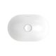 ALUCA PILL SEMI INSET BASIN 530X340MM 0TH WITH O/F RB530MW MATTE WHITE